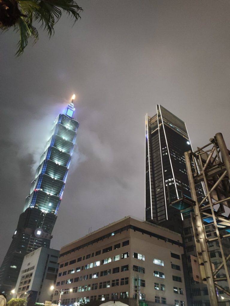 一瞬だけ雲がハケた！