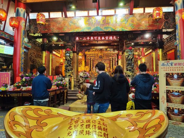 南天宮１階の様子